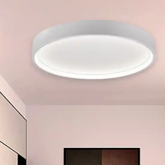 Reso Gratuito Plafoniera moderna tonda led da 2300k a 4000k minimal