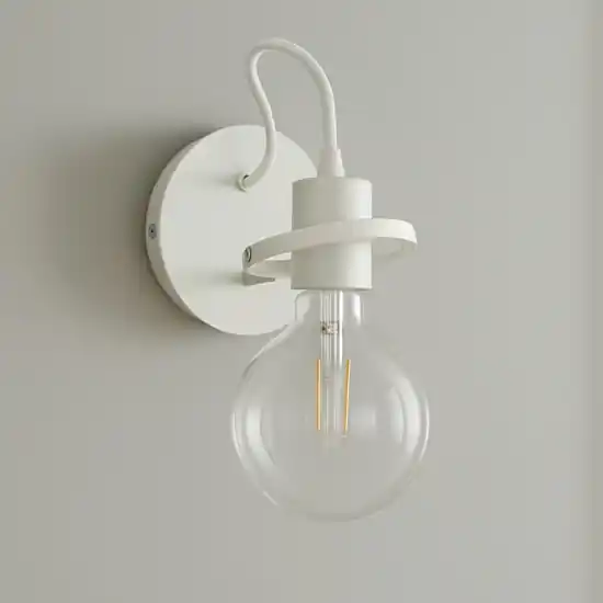 Applique da parete minimal ap1 ideal lux bianco Affare
