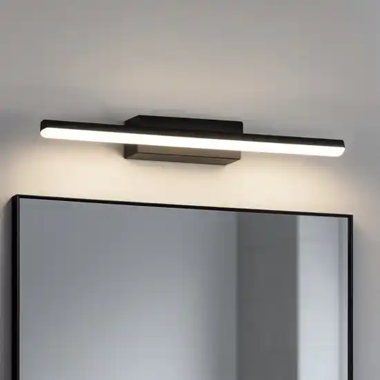 Popolare Applique per bagno nera led 10w ideal lux riflesso ap d42