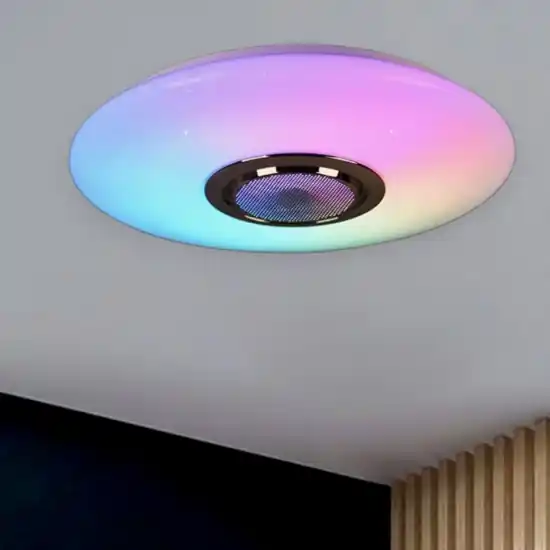 Affare Plafoniera led da 3000k a 6000k rgb con altoparlante