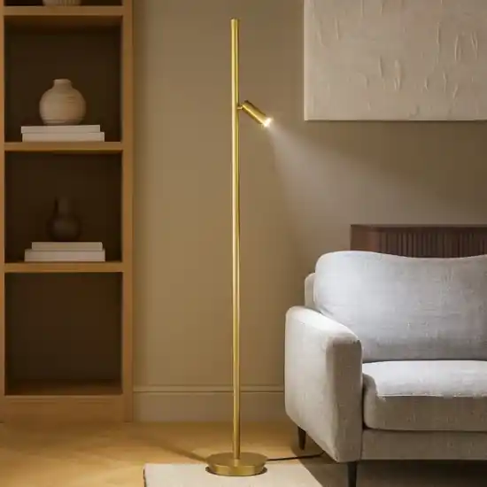 Lampada da terra maytoni thin orientabile led 3000k per salotto minimalista Promozione