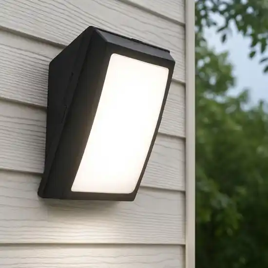 Prezzo Ridotto Top light siena applique nera per esterni ip66