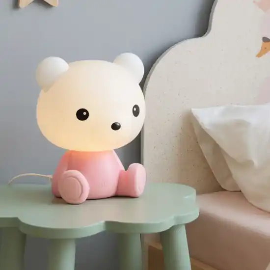 Lampada led da comodino per cameretta bambina rosa led rgb 3000k portatile Professionale