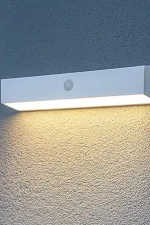 Applique da esterno ibrido luce solare con sensore di movimento crepuscolare Super Prezzo