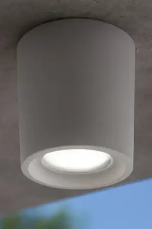Top light faretto da esterno pisa grigio cilindro anti corrosione Offerta Lampo