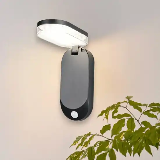 Applique da esterno luce solare led 3w 4000k con sensore di movimento crepuscolare Consegna Rapida