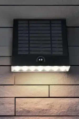 Ultime Pezzi Applique da esterno nera led 6w sensore di movimento