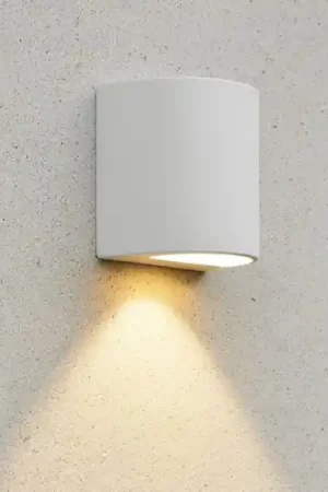 Applique da esterno aosta bianca anti corrosione top light ip55 Super Prezzo