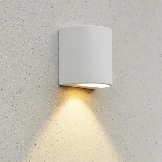 Applique da esterno aosta bianca anti corrosione top light ip55 Super Prezzo
