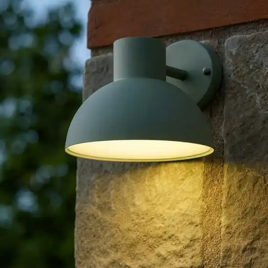 Applique da esterno ip44 h18 cm verde Professionale