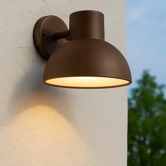 Occasione Applique da esterno ip44 h18 cm ruggine corten