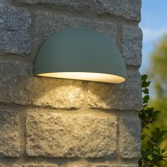Consegna Rapida Applique da esterno moderna h14 cm ip44 verde