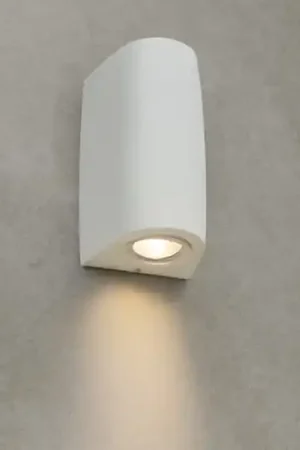 Applique bianca per esterni top light aosta monoemissione ip55 Consegna Rapida