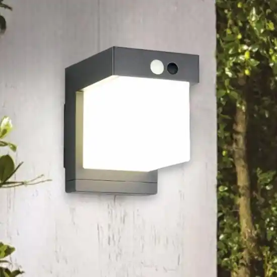 Applique da esterno ibrido con luce solare led sensore movimento crepuscolare Acquista Ora