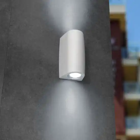 Top light applique aosta bianca da esterno bi emissione ip55 Promozione