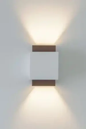 Applique da parete di gesso dettagli bronzo sforzin Spedizione Espresso