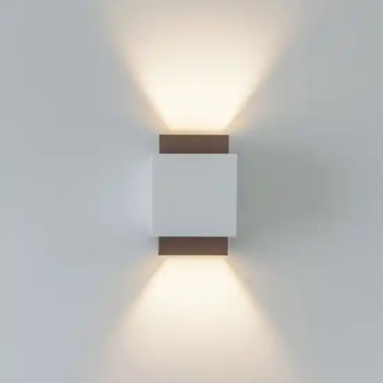Applique da parete di gesso dettagli bronzo sforzin Spedizione Espresso