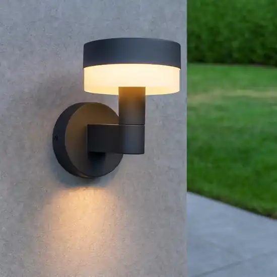 Applique per esterno ip54 anti corrosione led 8w 3000k antracite Direttamente Dal Produttore