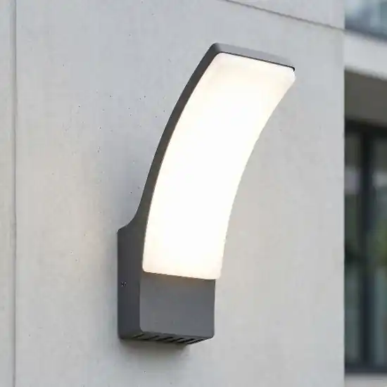 Nuovo Arrivo Applique per esterno ip44 led 12,5w 4000k antracite