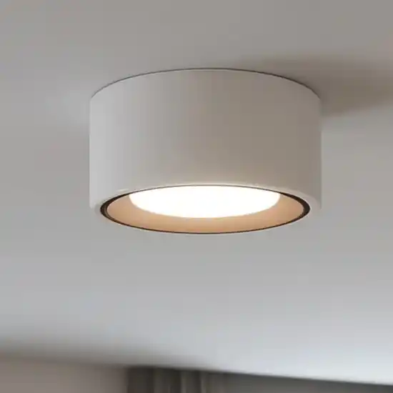 Sforzin plafoniera in gesso a soffitto rotondo nasso bronzo Non Perdere