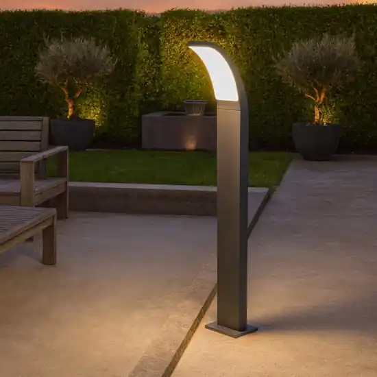 Lampione per giardino esterno led 12,5w grigio antracite Direttamente Dal Produttore