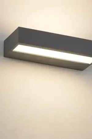 Acquista Ora Applique da parete led 3000k linea light regolo antracite