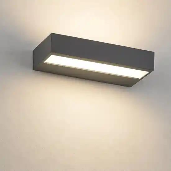 Acquista Ora Applique da parete led 3000k linea light regolo antracite