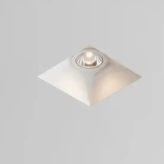 Offerta Speciale Faretto da incasso a soffitto quadrato di gesso a scomparsa