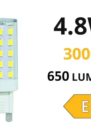 A Buon Prezzo Life lampadina led g9 4.8w 3000k 650lm ottica 300