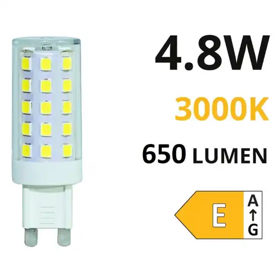 A Buon Prezzo Life lampadina led g9 4.8w 3000k 650lm ottica 300