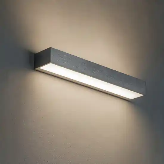 Top light applique da parete bios foglia argento 24w 3000k 4000k Solo Oggi