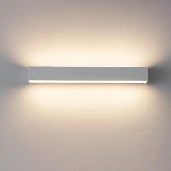 Applique bios top light grigia rettangolare led 24w 3000k 4000k Subito Disponibile