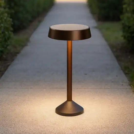 Bestseller Linea light pistillo lampione da giardino marrone ip65 led 3000k