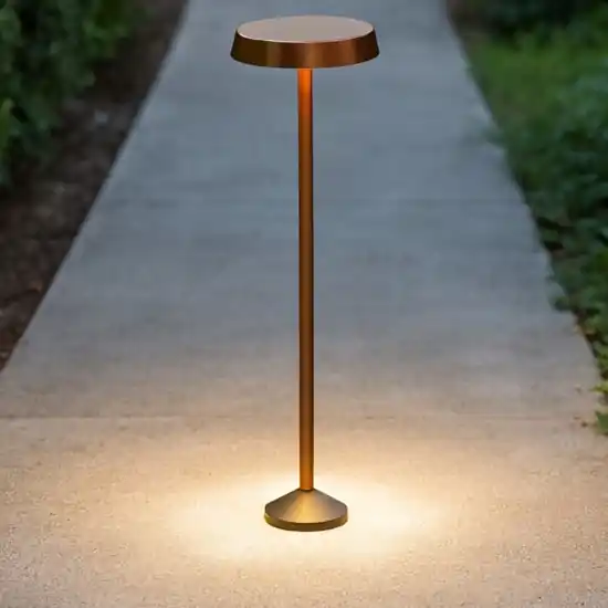 Di Tendenza Pistillo linea light lampione da esterno marrone led 3000k ip65