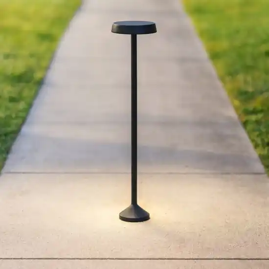 Miglior Prezzo Lampione da esterno linea light pistillo ip65 nero h61 cm