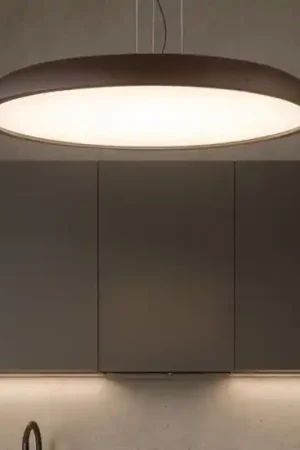 A Buon Prezzo Lampadario da cucina marrone isyluce zenal led 108w 3000k 4000k dimmerabile