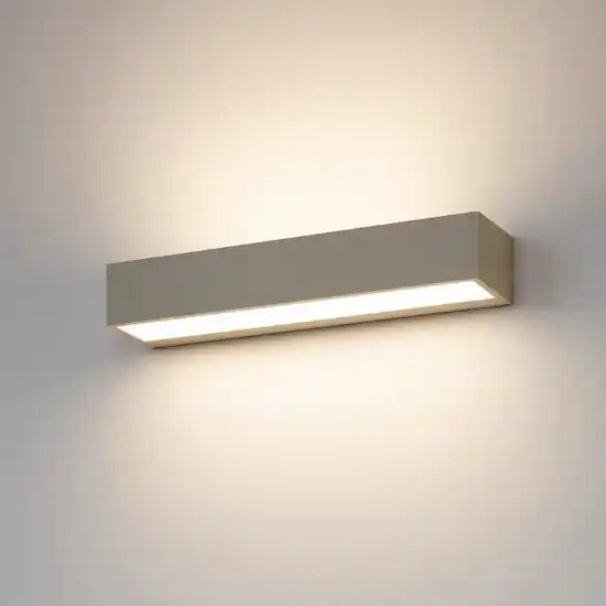 Compra Oggi Stesso Applique led rettangolare sabbia 3000k 4000k top light bios