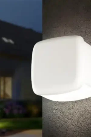 Applique da esterno biemissione ip65 bianca linea light miniwhite Prezzo Di Fabbrica