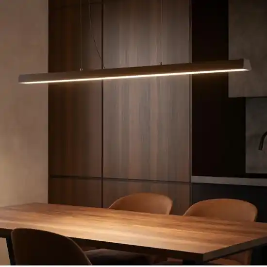 Lampadario moderno led 3000k corten ip65 linea light lira Offerta Limitata