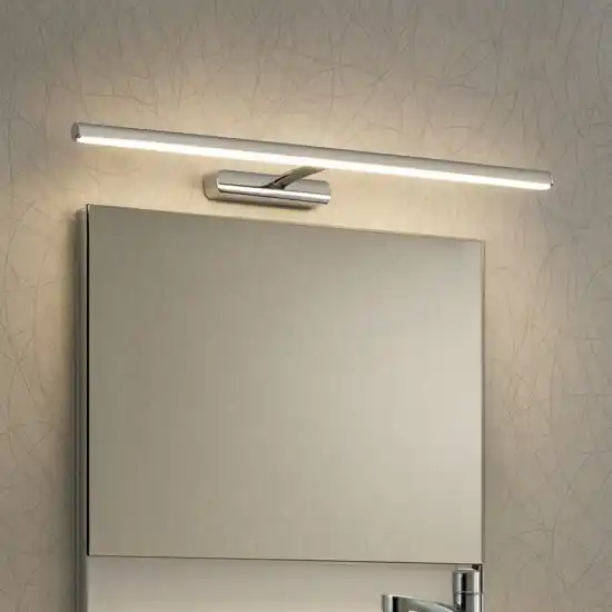 Promozione Applique da bagno cromo led 2700k linea light straight ip40