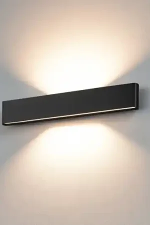 Affare Linea light satori applique led 3000k moderna nera 58cm