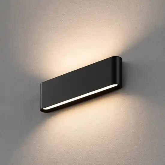 Ultima Occasione Linea light satori applique led 3000k nero sottile 30 cm