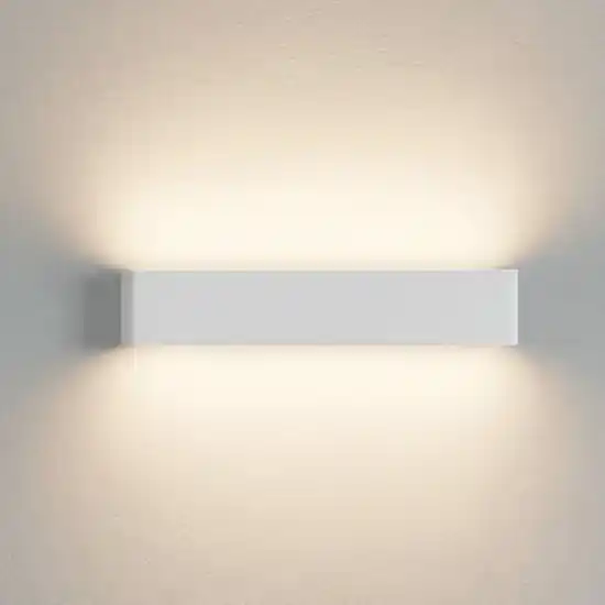 Più Venduto Applique moderna led 27w 3000k 58cm bianca linea light satori