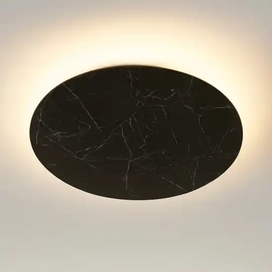 Compra Online Plafoniera led 3000k linea light gemini nera tonda