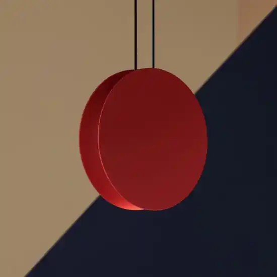 Linea light yo-yo lampada a sospensione rossa led 3000k moderna Compra Adesso
