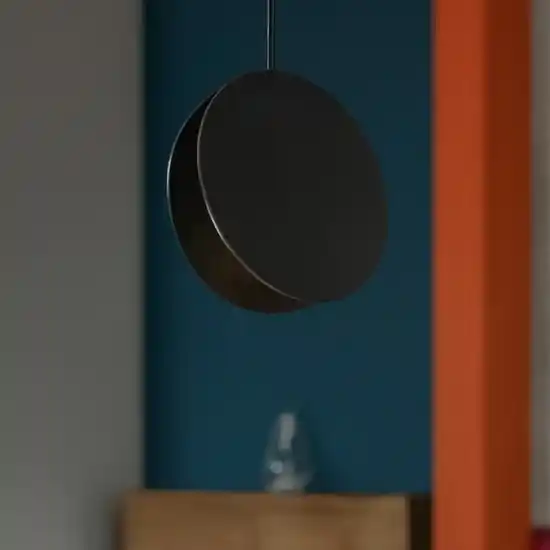 Linea light yo-yo lampada a sospensione nera led 3000k Promozione