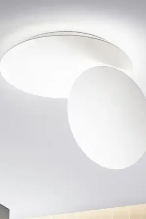 Consegna Rapida Plafoniera moderna drum led 43w 3000k perenz illuminazione