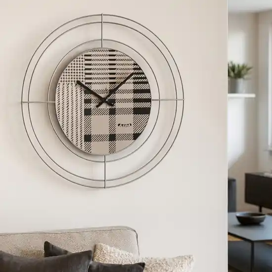 Orologio moderno a parete sabbia rotondo design Prezzo Conveniente