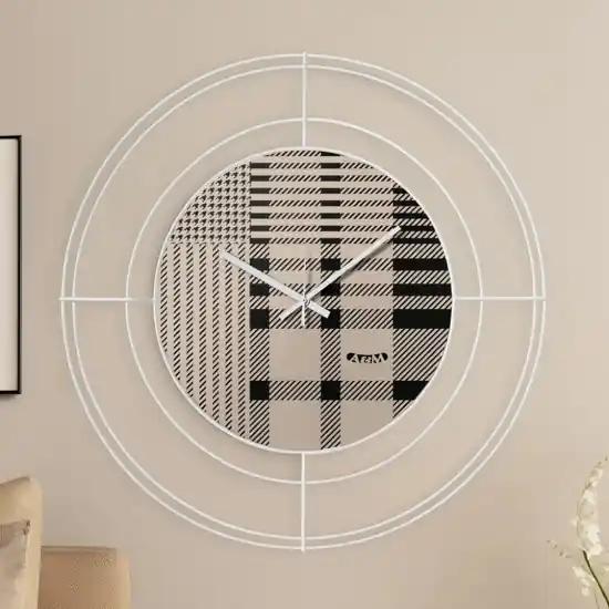 Ultimissimo Modello Orologio a parete moderno bianco design geometrico