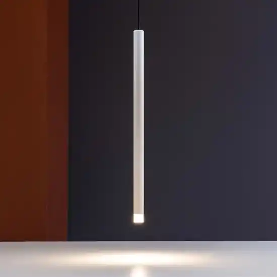 Offerta Limitata Puccini linea light lampada a sospensione bianco led 3000k 90cm
